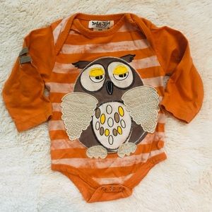 Baby owl onesie